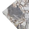 Стол обеденный раздвижной АДАЖИО 240 (320) см ЦВЕТ МИНЕРАЛ (MINERAL STONE NATURAL) (керамика/черный каркас)